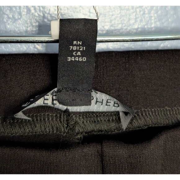 Eileen Fisher Womens Slim Pant XL Black Rayon Nylon Spandex Heavyweight - Picture 7 of 15